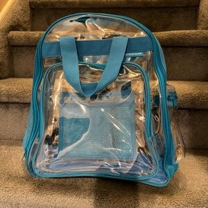 US Traveler 16 inch Clear Backpack